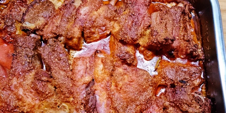COSTILLAS CON MOJO SUAVE O PICÓN